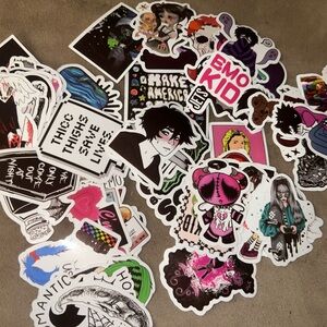 Colorful Emo Sticker Pack